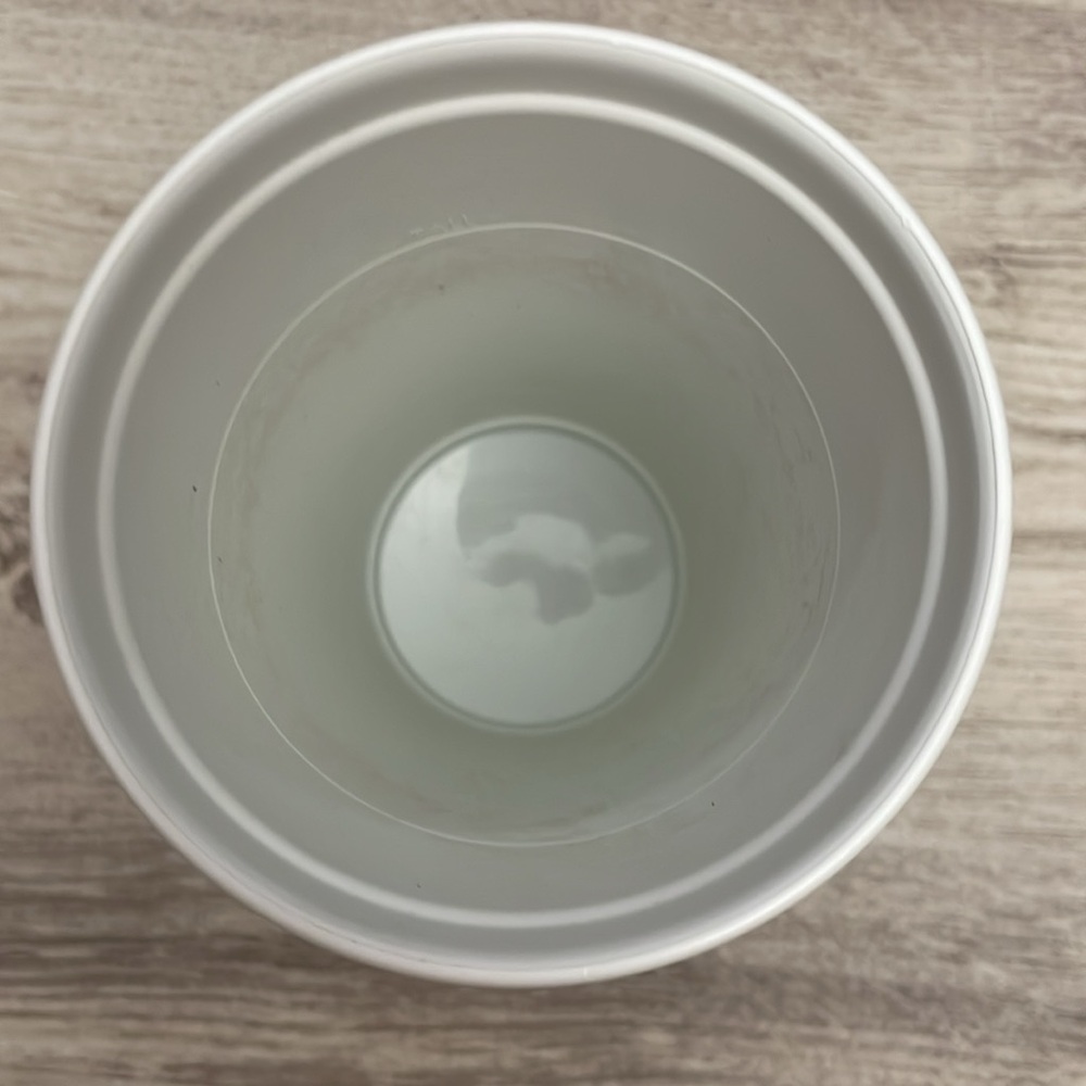 2014 Starbucks White & Green Logo Reusable 16Oz Hot/Cold Plastic Tumbler, no Lid - Picture 4 of 6